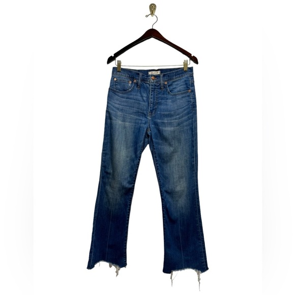 MADEWELL Cali Demi-Boot Jeans Destructed-Hem Edition 28 - Picture 4 of 10